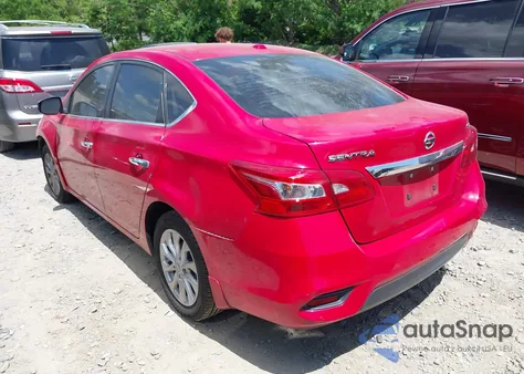 2017 Nissan Sentra Sv from USA, damaged, VIN 3N1AB7AP1HY404478
